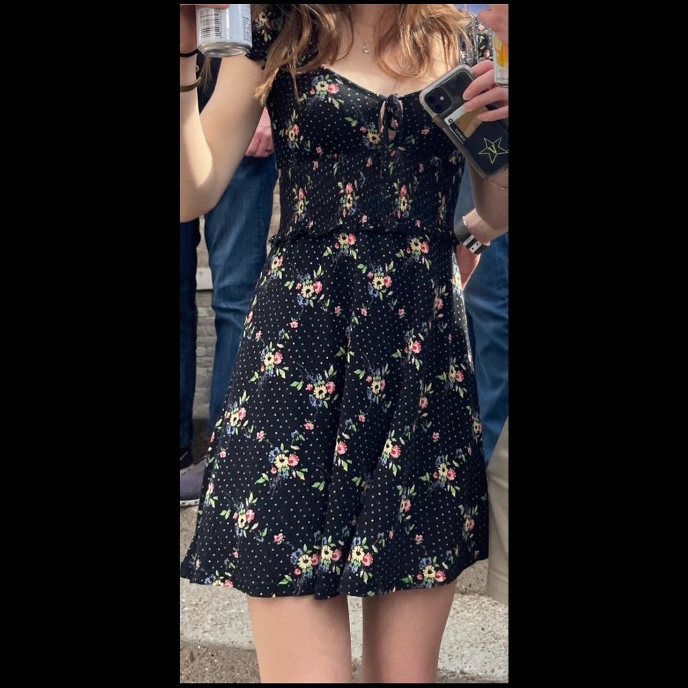 Urban Outfitters Charlie Knit Short Sleeve Mini Dress